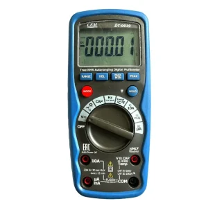 Мультиметр-тестер цифровой DT-9919 с функцией True RMS и автоматическим выбором диапазона