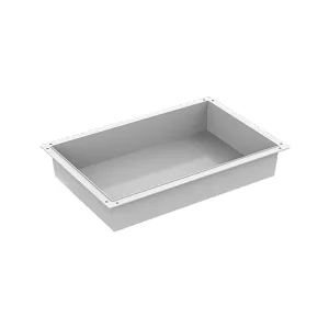 Полка-лоток Flex Tray ABS-пластик 600х400х100 мм (серая)