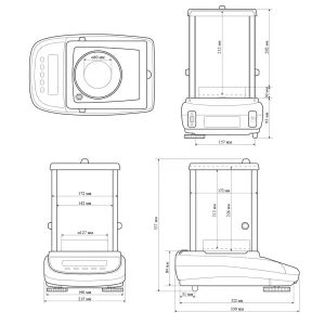 Аналитические весы HPBG-514Ai BEL Engineering (510 г) — изображение 4