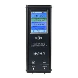 Многокомпонентный газоанализатор МАГ-6 П-Т-В (O2, CO2, NH3)