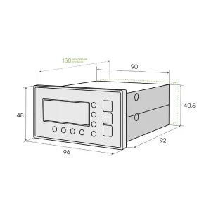 Газоанализатор многокомпонентный щитовой МАГ-6-Щ-1-2Р 220В (измерительный блок) — изображение 3