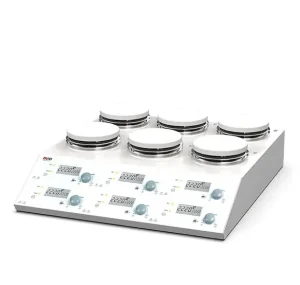 Мешалка магнитная DLAB MS-H280-S6 с подогревом 6-местная