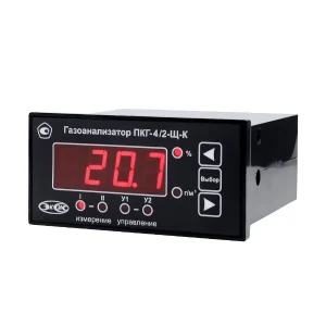 Газоанализатор кислорода ПКГ-4/2-Щ-К-1Р-1А-USB (220В) щитовой — изображение 2