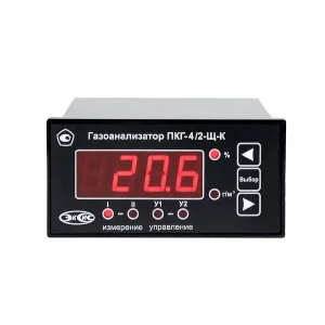 Газоанализатор кислорода ПКГ-4/2-Щ-К-1Р-1А-USB (220В) щитовой