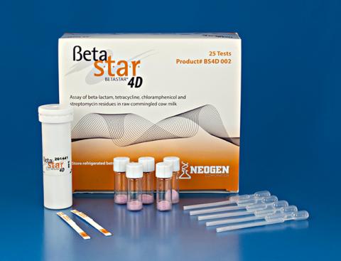 Тест на антибиотики в молоке BetaStar 4D
